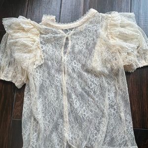 Free People lace Top